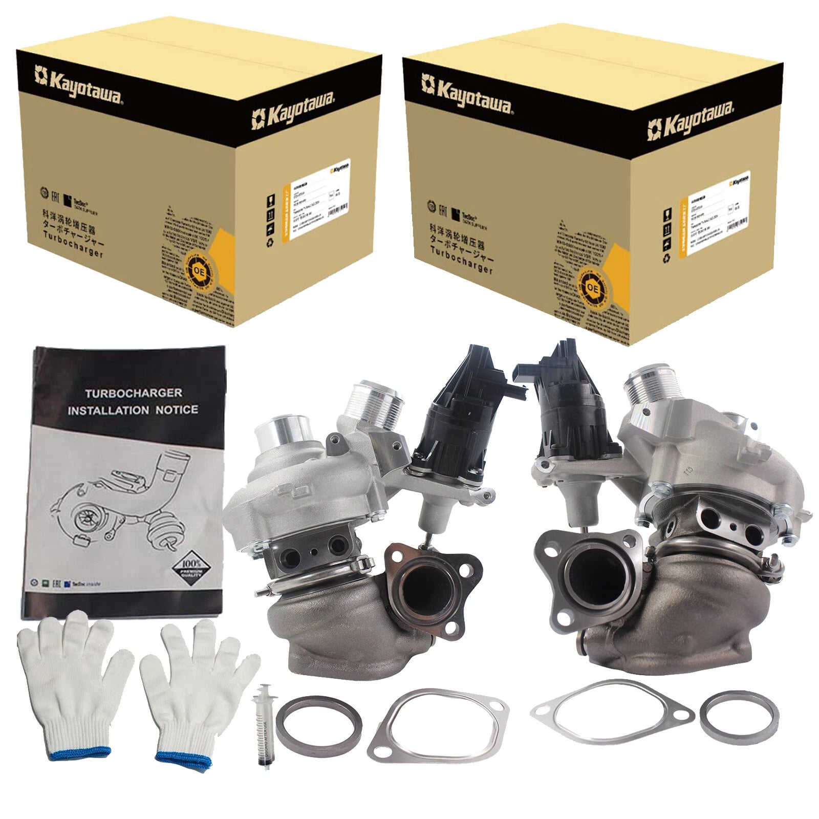 Set of 2 Turbochargers for Ford F-150 Expedition Navigator (2018–2020)
