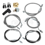 Brake Hose Lines Kit for Polaris Sportsman 335, 500 4X4, 6X6 (2000–2006)