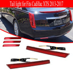 2X LED Rear Bumper Reflector Tail Lights for Cadillac XTS (2013–2017)