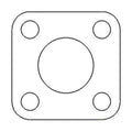 Gasket Hydraulic Lift Cover for Ferguson TO20 TO30 (1950–1960) 180897M1