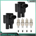 Ignition Coil & Spark Plug Set for Toyota Corolla, Chevrolet Prizm (1998–1999)