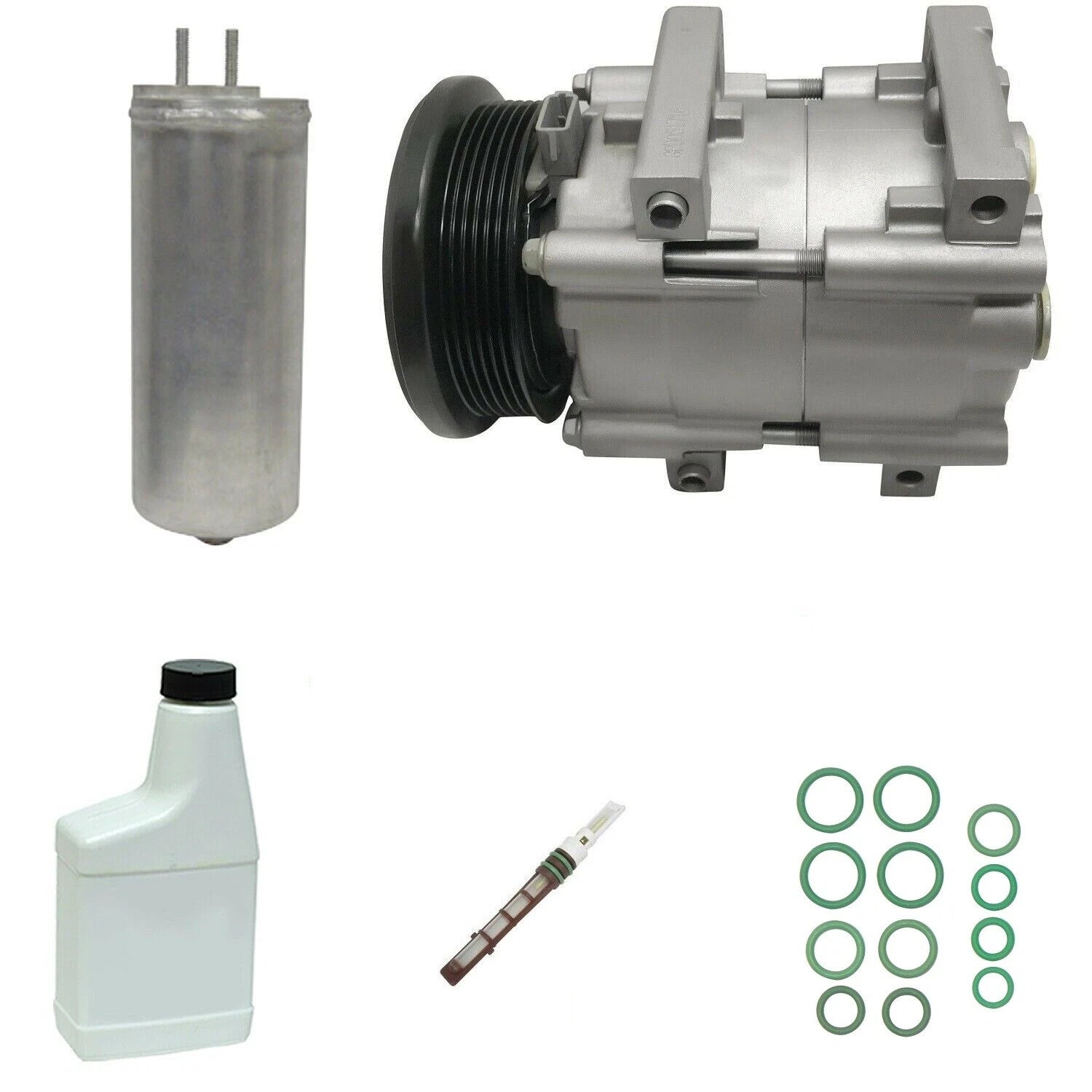 A/C Compressor Kit Replacement for Ford Freestar Windstar Mercury Monterey (2004–2007)