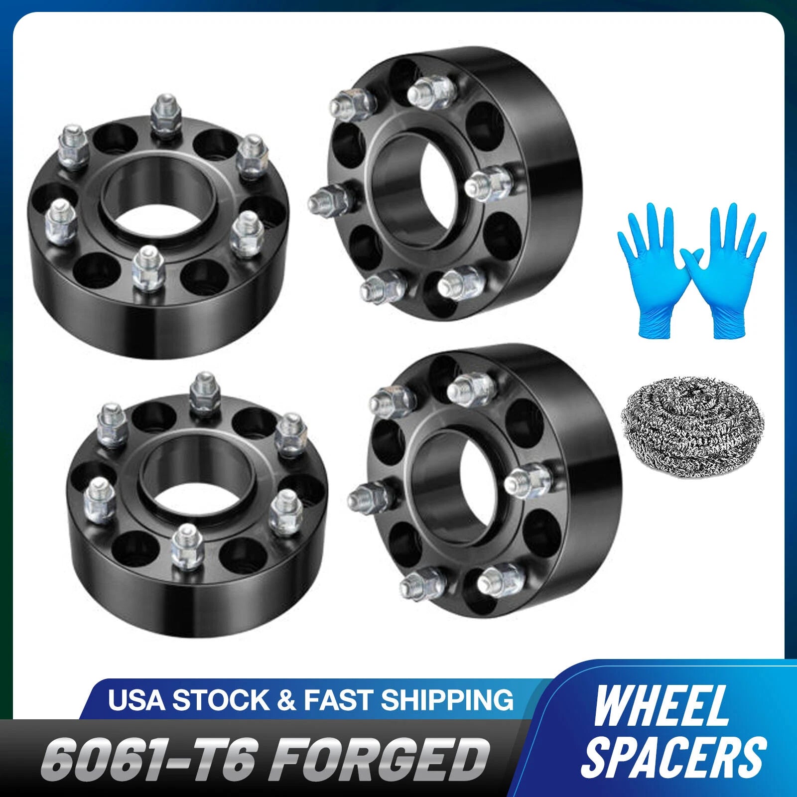 Set of 4 Hubcentric Wheel Spacers for Chevy Silverado Suburban (YYYY–YYYY)