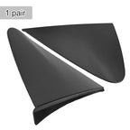 Side Mirror Triangle Corner Cover Trim / Pair / Perfect Fit Black for Toyota Yaris