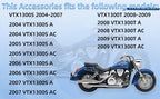 Fuel Petcock Valve Kit for Honda VTX1300C VTX1300S VTX1300R VTX1300T (2004–2009)