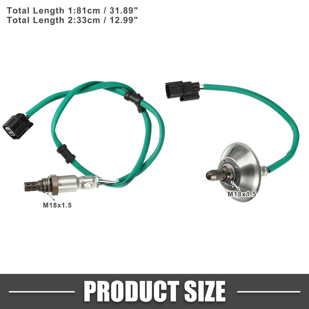 2X O2 Oxygen Sensor Upstream & Downstream for Honda Fit L4 1.5L (2009–2010)