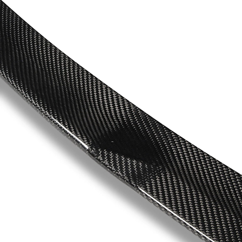 Real Carbon Fiber Duckbill Trunk Lip Spoiler for BMW M3 328i 335i E92 (2007–2013)