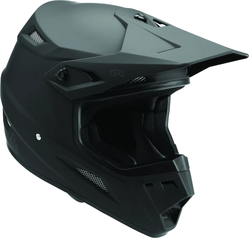 Solid Helmet for Answer AR1 Youth - Medium (Matte Black)