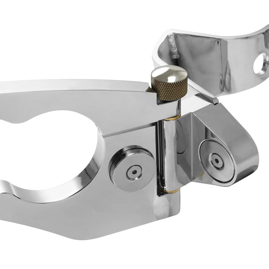 Chrome/Black Passenger Armrest for Harley Electra Glide (2014–2025)
