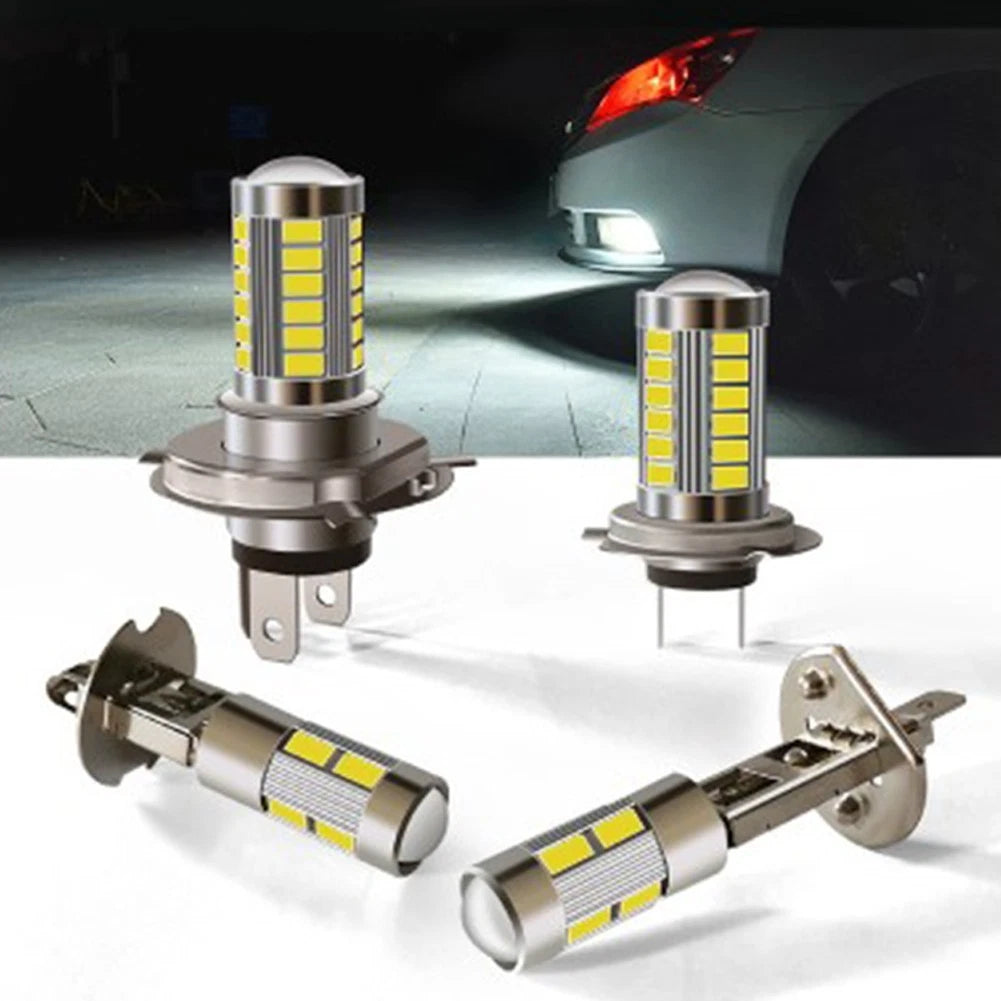 LED Front Fog Light for H4 H7 H1 H3 (1500 Lumen, 6W)