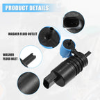 Windshield Washer Motor Pump for Volkswagen Atlas (2018–2023) 333955651