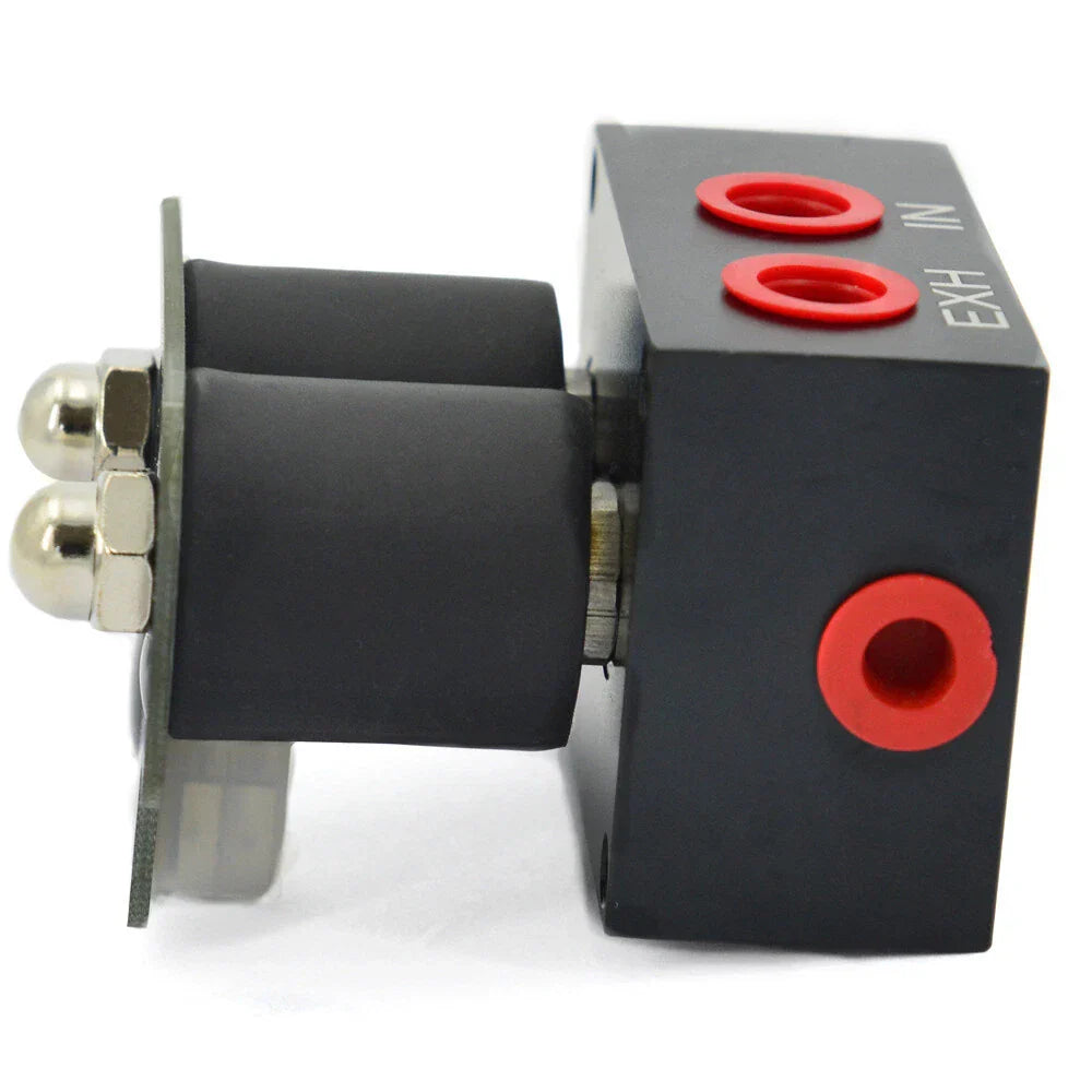 12V 200PSI Air Suspension Manifold Double Solenoid Valve Set for Car (N/A)
