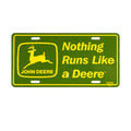 John Deere License Plate for Tractor Truck (Fits )