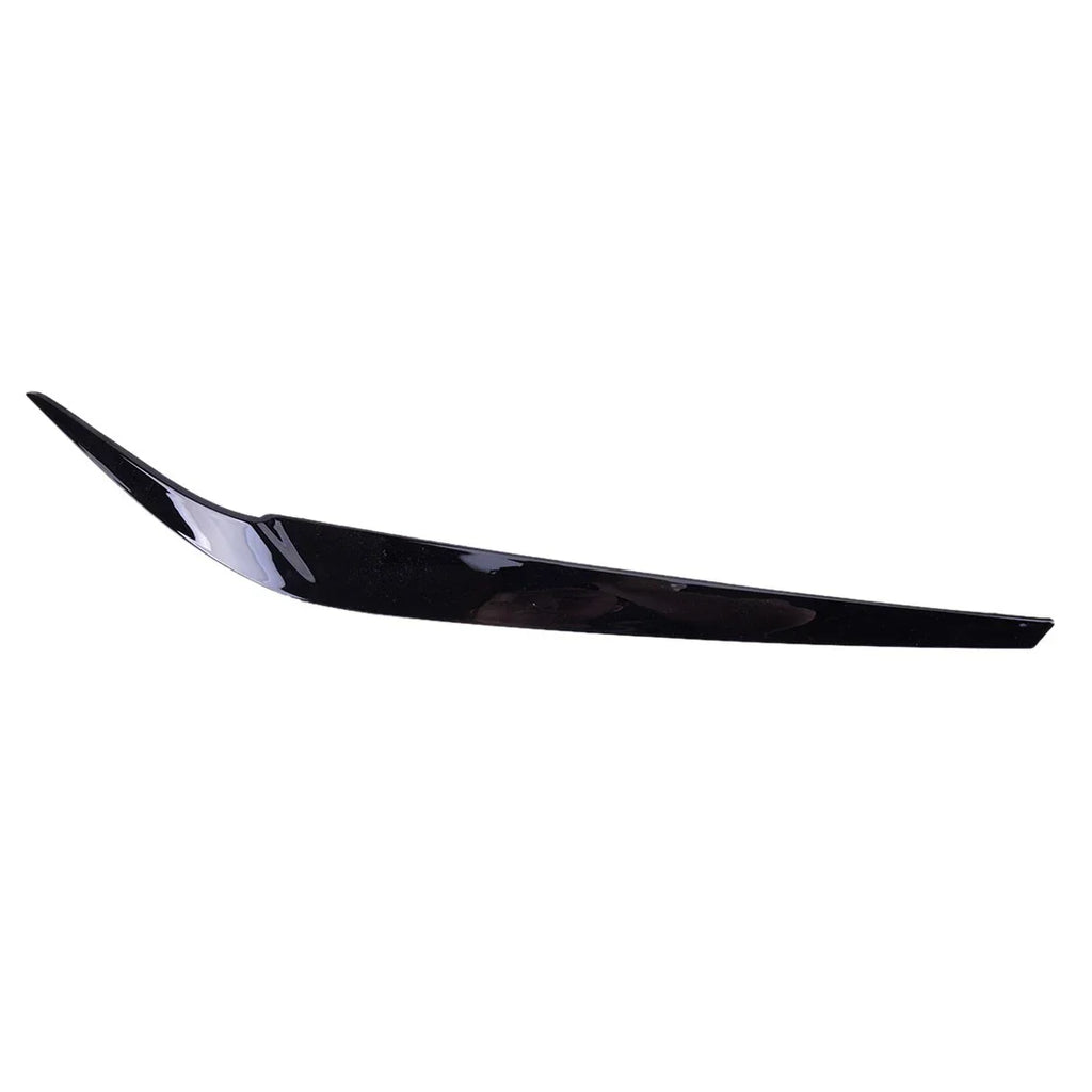 Headlight Eyebrow Eyelid Trim for BMW 5 Series G30 M5 F90 2017-2020 Black