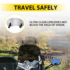 Windshield Deflector Spoiler for Universal Motorcycle (2010–2023)