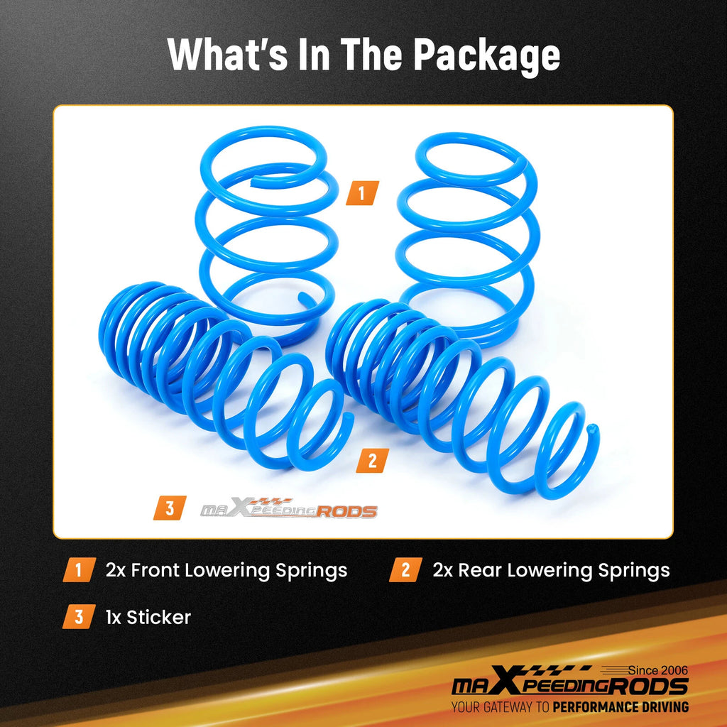 Lowering Springs for Honda Civic Coupe Sedan Hatch (2016–2024)
