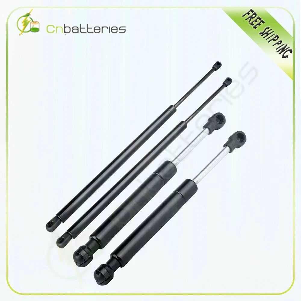 2 Hood & 2 Trunk Lift Supports for Nissan Maxima (2004–2007)