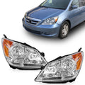 Set of 2 Headlight Assemblies for Honda Odyssey (2005–2007)