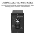 120W AC Motor Speed Controller for Adjustable RPM (90-1400)