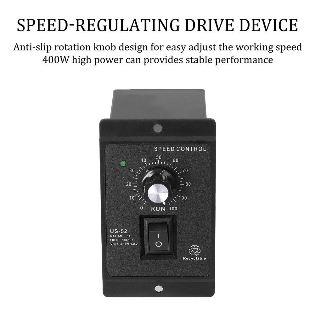 120W AC Motor Speed Controller for Adjustable RPM (90-1400)
