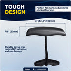 2X Heavy-Duty Kayak Handles with Pad Eye, Black - FO4864