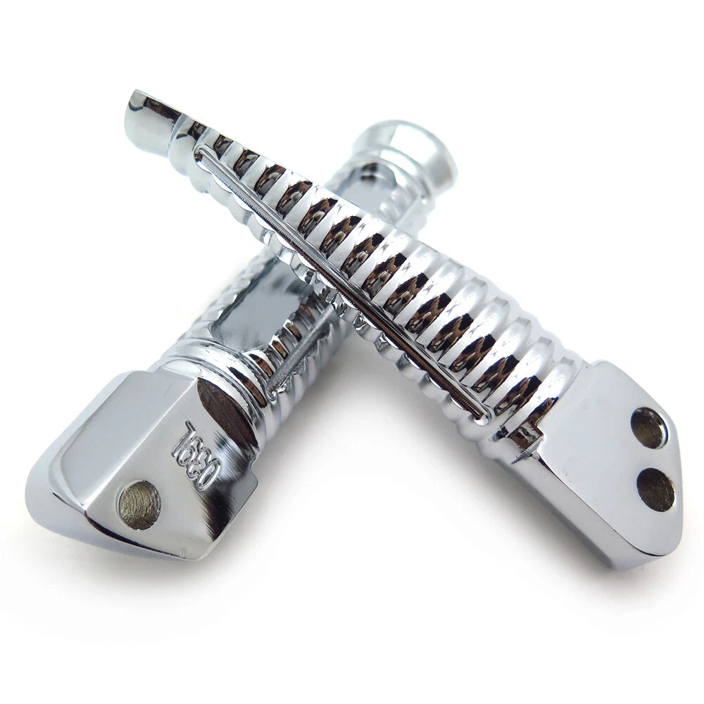 Front FootPegs for Suzuki GSX-R 600 750 1000 Hayabusa (2001–2023) Chrome