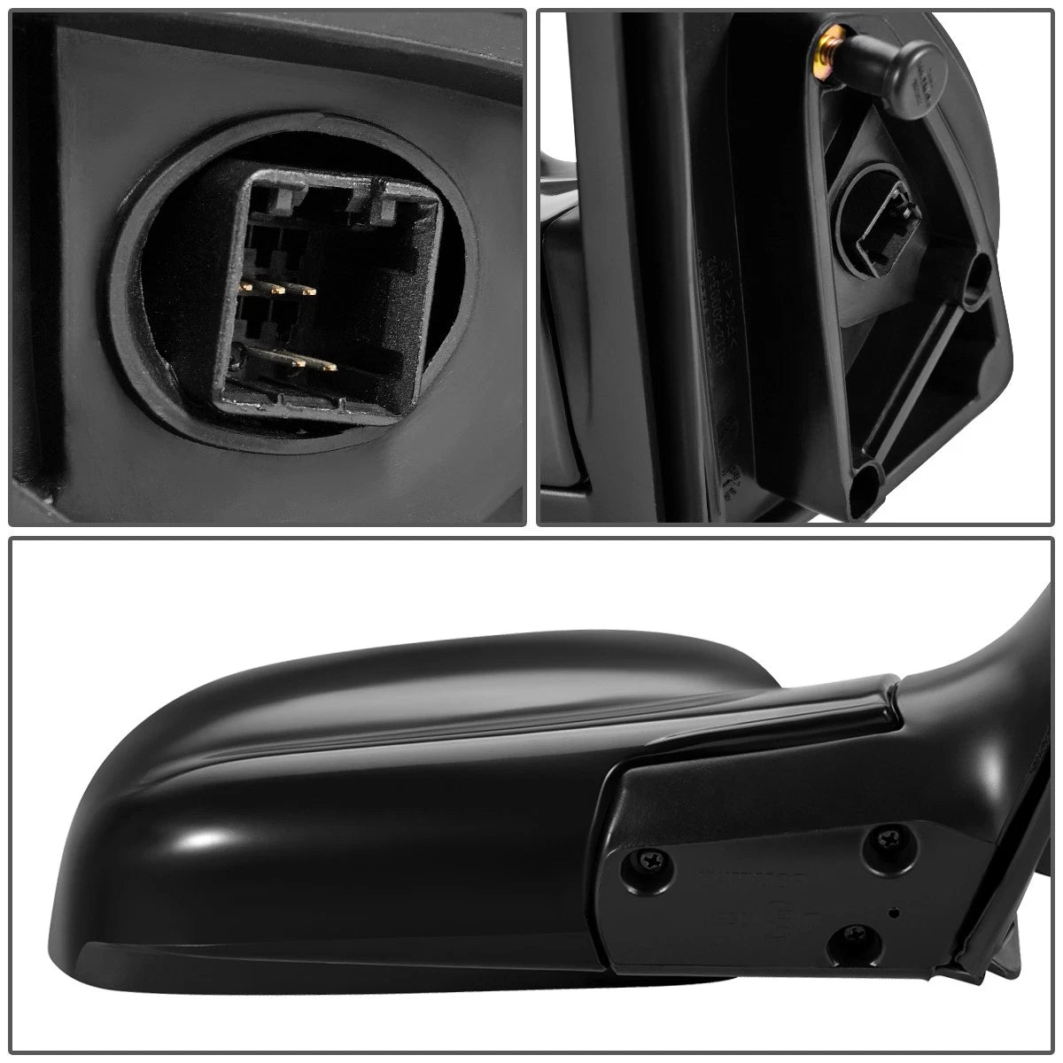 Powered Folding Heated Side Mirror Right for Hyundai Santa Fe (2001–2003) HY1321138