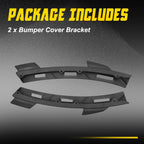 Set of 2 Bumper Brackets for Hyundai Accent (2012–2017)