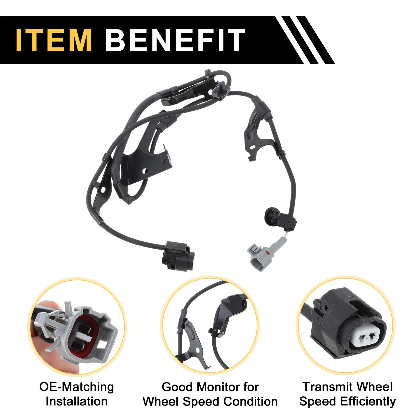 ABS Wheel Speed Sensor for Toyota FJ Cruiser (2007–2014) No. 8951660270