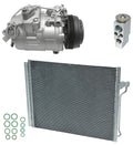 AC Compressor Kit with Condenser for BMW 750Li 4.4L (2010–2011)