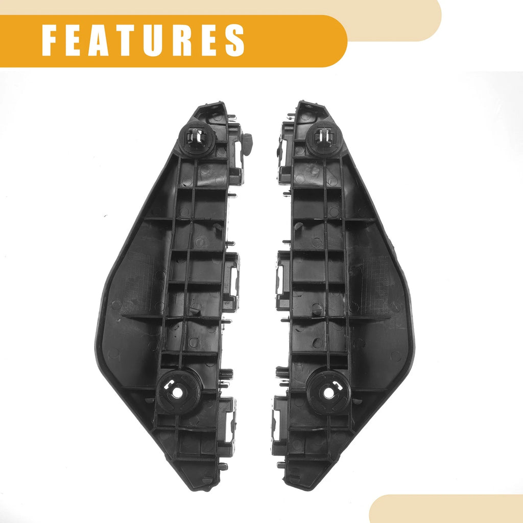 Set of 2 Front Bumper Support Brackets for Toyota Yaris Hatchback 