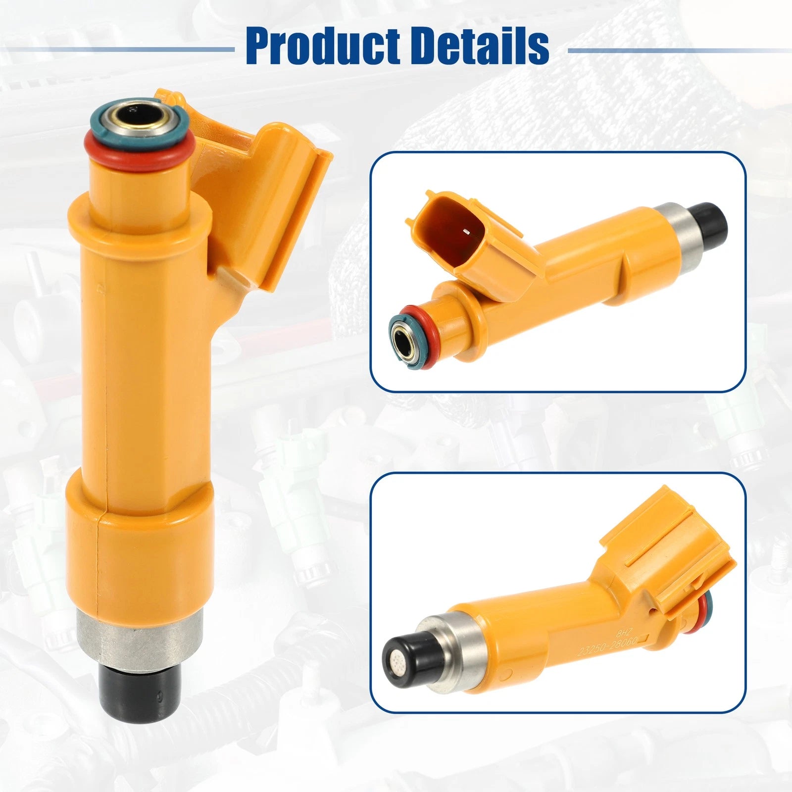 Set of 4 Fuel Injector Nozzles for Toyota Camry 2.4L (2003–2010) 23209-2806