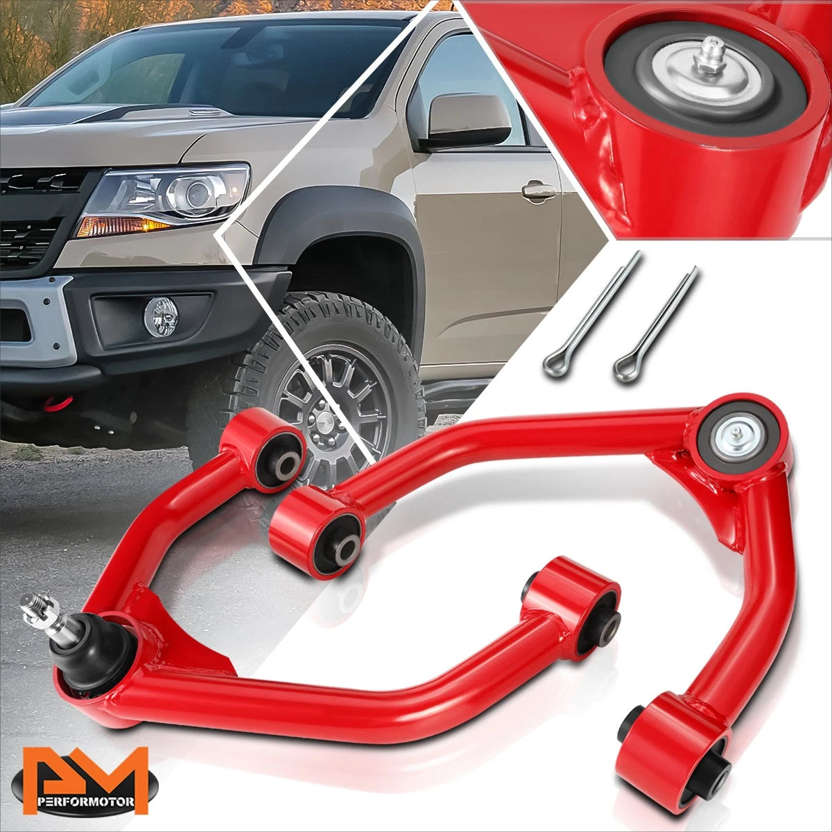 Set of 2 Front Upper Control Arms for Chevy Colorado GMC Canyon (2015–2022)
