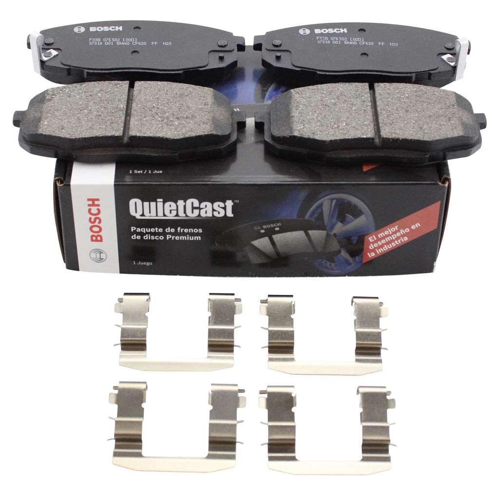 Bosch QuietCast Front Semi-Metallic Brake Pads for Hyundai Kia