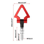 Tow Hook Screw-On Triangle Ring for BMW 3/5/7 Series Z3/Z4 Red