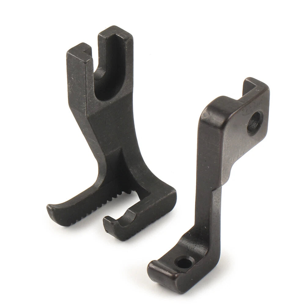 Top-Stitching Foot with Spring Guide for Industrial Sewing Machines