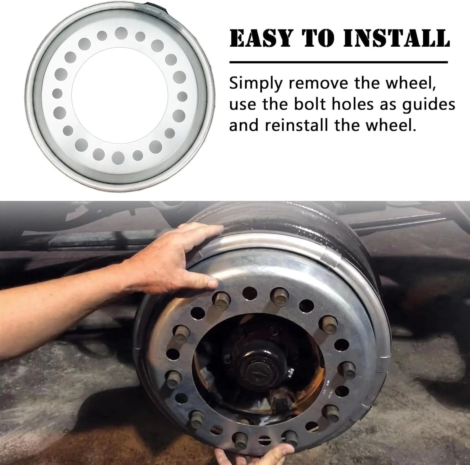 Set of 2 Wheel Balancers for 22.5-24.5" Wheels