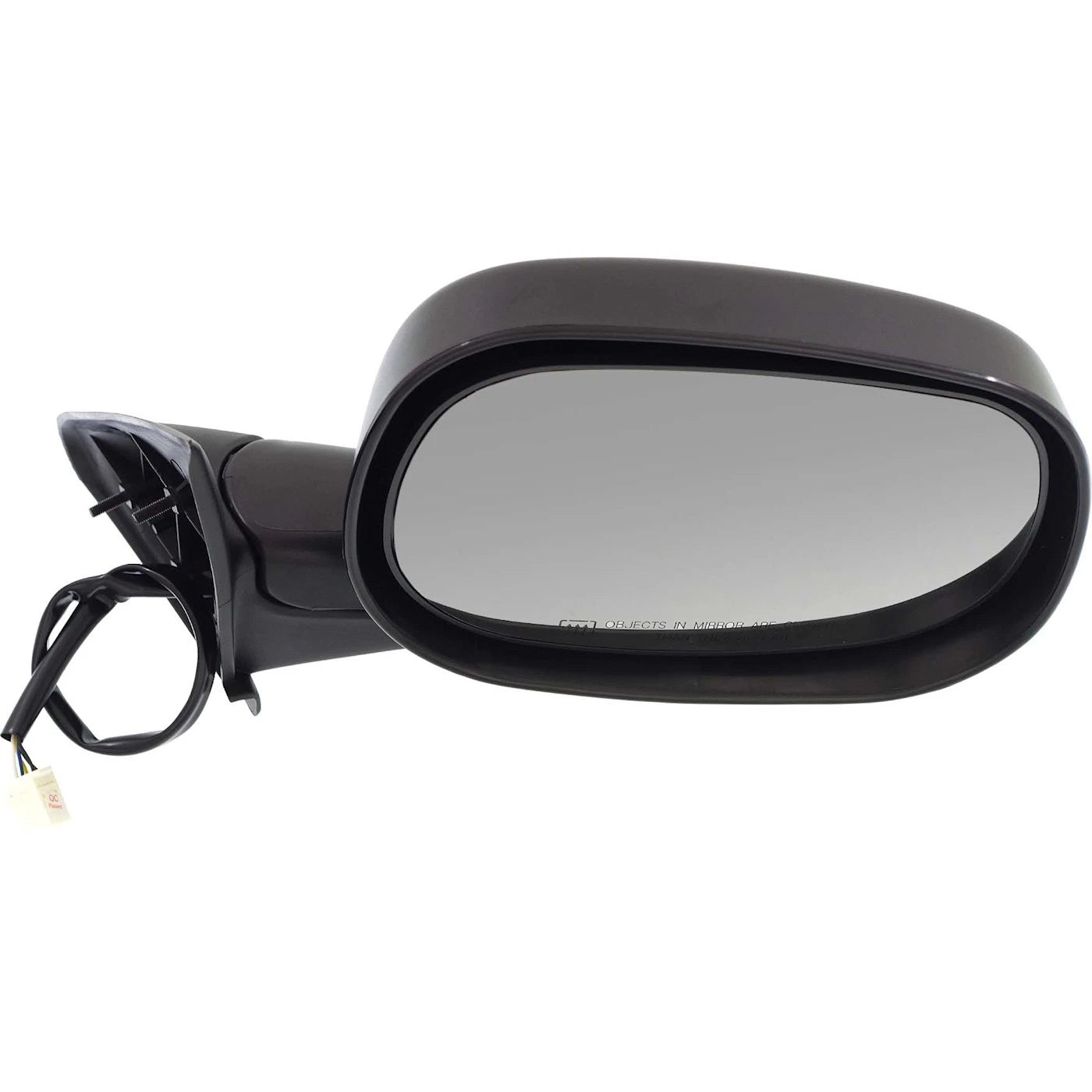 Power Mirror for Dodge Ram 1500 (1998–2001) Right Manual Fold Heated Black