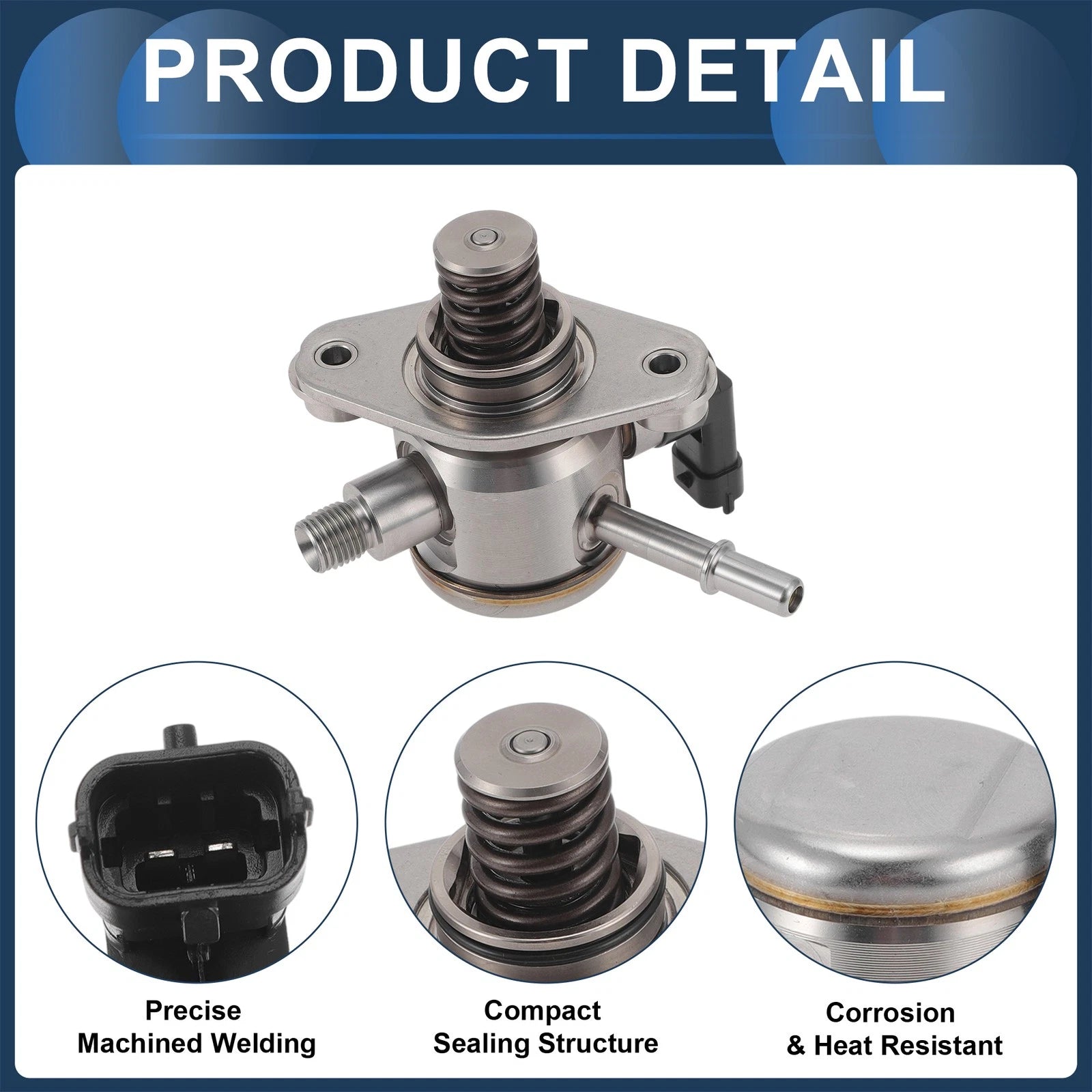 High Pressure Fuel Pump for Chevrolet Equinox Malibu Impala GMC (2005–2013) No.12641847