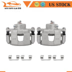 Brake Calipers w/ Bracket Kits Pair for Aveo Spark Optra Forenza Reno (2004–2018)