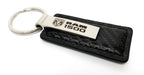 Leather Key Chain Carbon Fiber Style Licensed for Dodge Ram 1500 (2009–2024)