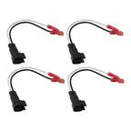 Set of 4 Speaker Connector Harness Adapter for Ford Lincoln Mercury (SP-5600, 72-5600)