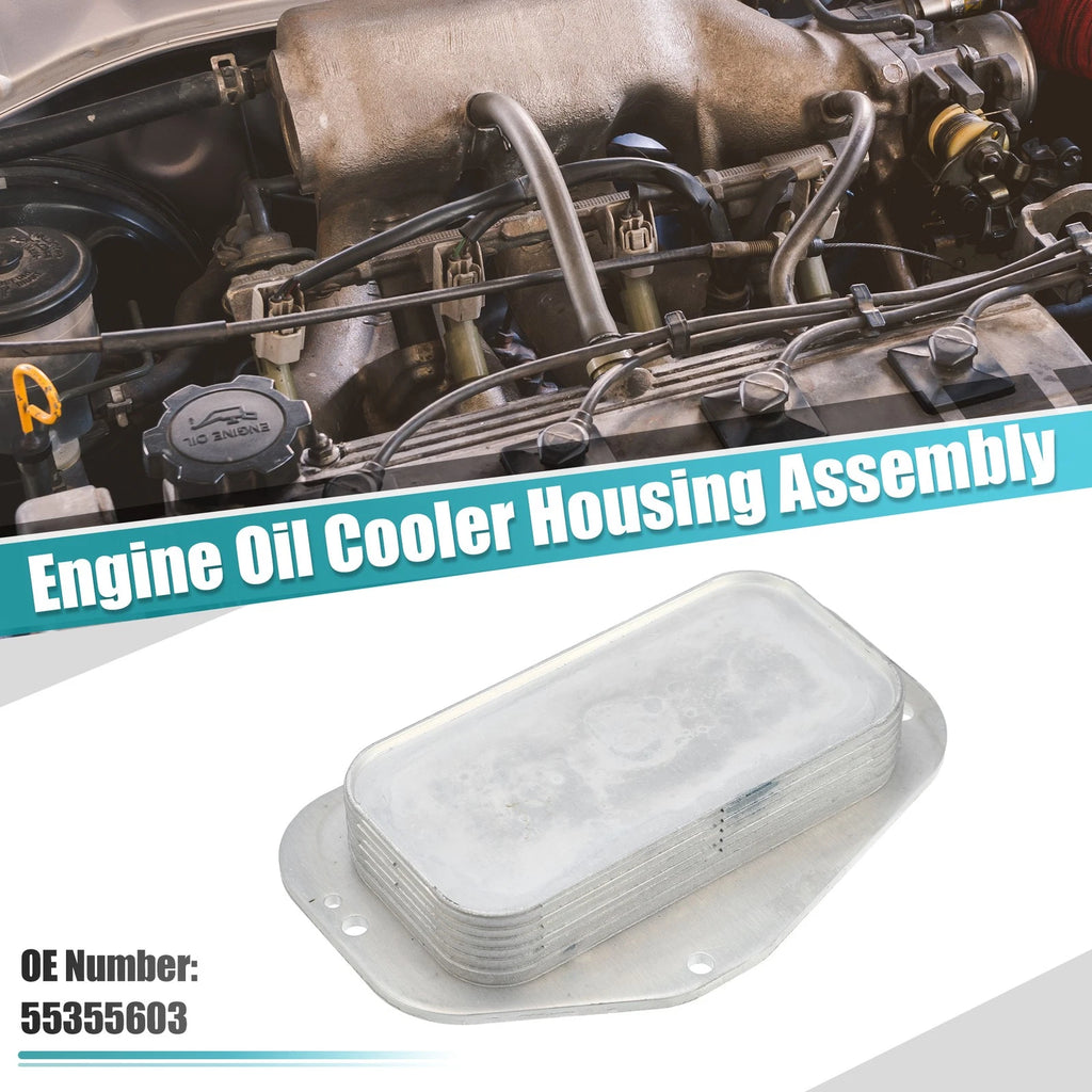 Engine Oil Cooler Housing with Gasket Sensor for Chevrolet Aveo (2004–2011)