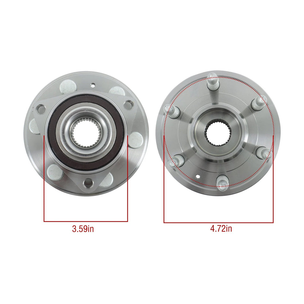 Wheel Bearing Hub for Saab 9-4X (2011) & Cadillac SRX (2010â2016)