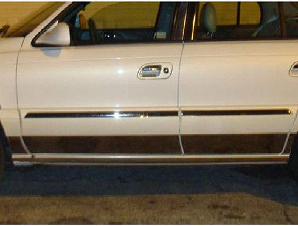 8pc. Luxury FX Stainless L. Rocker Trim for 1998-2004 Lincoln Continental 4D