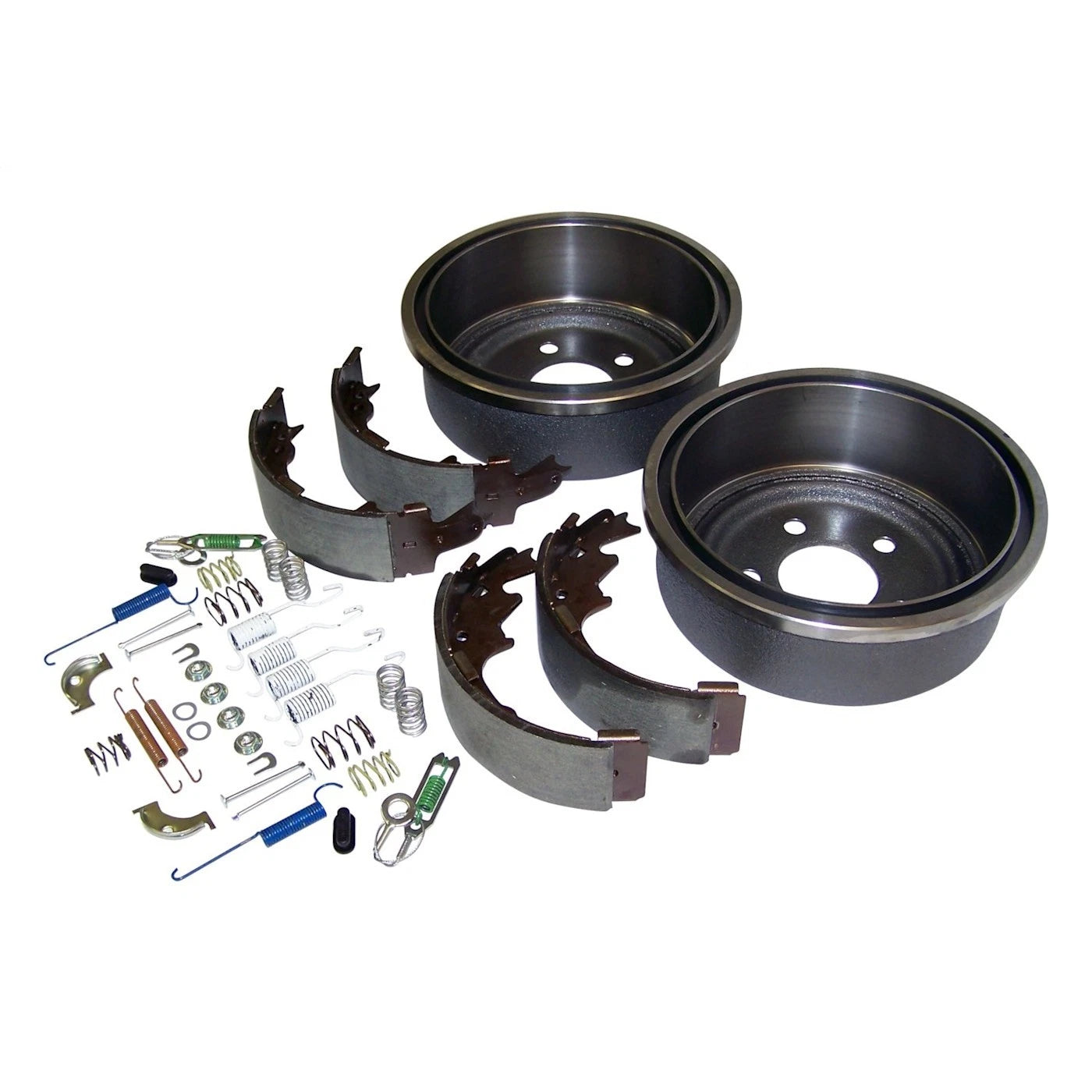 Set of 2 Rear Brake Drums for Jeep Wrangler Cherokee (2000–2001)