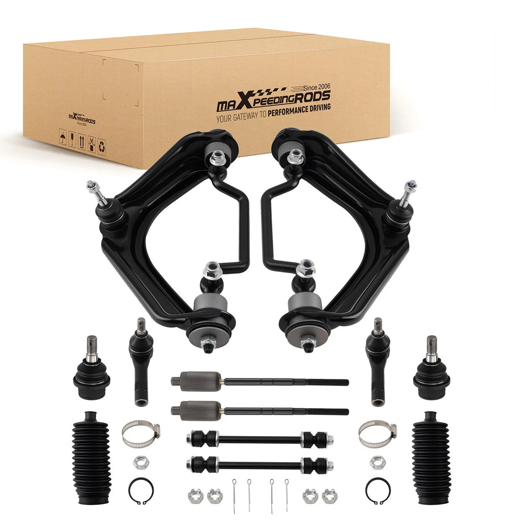 12x Front Upper Control Arms Tie Rods for Ford Explorer Mountaineer (2002–2003)