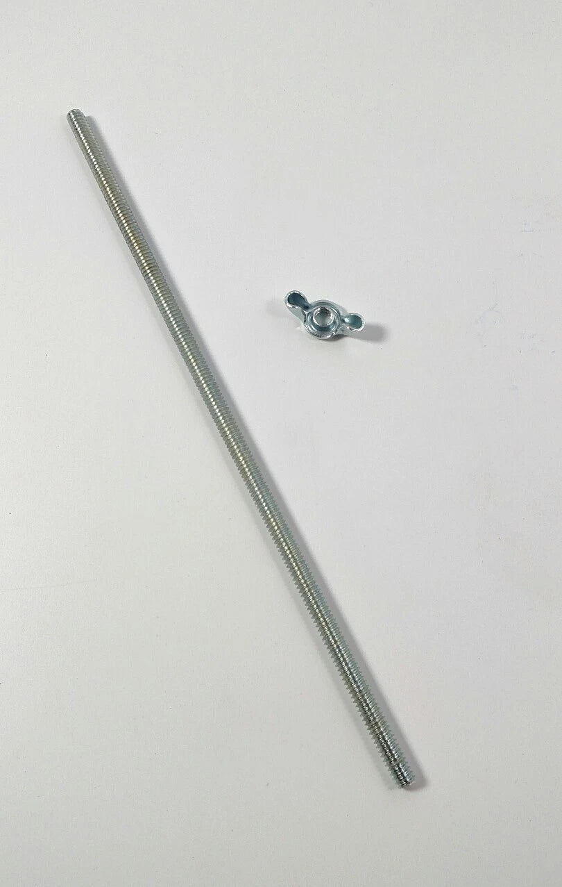 Air Cleaner Stud 1/4-20 with Wing Nut for Tall Carburetor Filters (1958–1970)