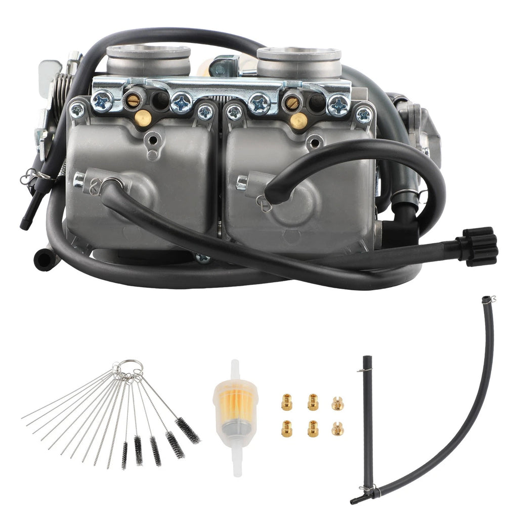 Carburetor Kit with Fuel Oil Filter for Kawasaki Ninja 250 250R EX250 (1988–2007)