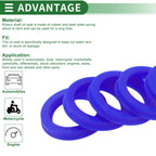 Set of 5 Oil Seal Rotary Shaft Seal 28x38x6mm High Pressure for Various Models